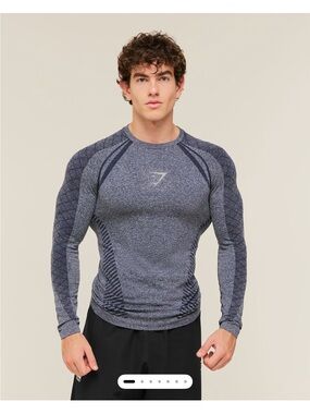 Gymshark Devant Seamless Long Sleeve T-Shirt